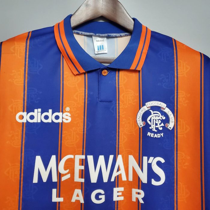 Camiseta Retro Rangers FC Visitante 1993 - Fútbol Club Vintage