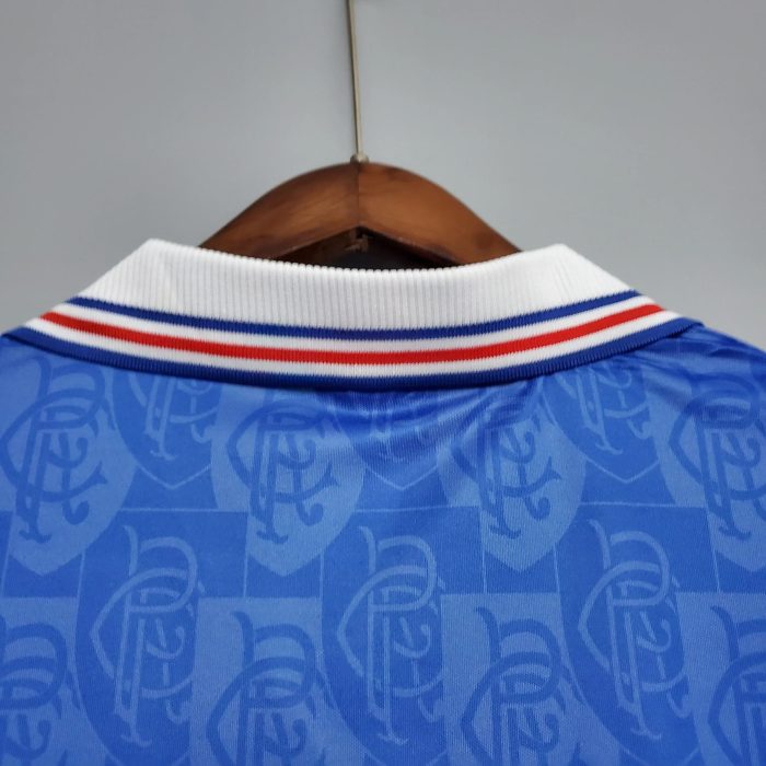 Camiseta Retro Rangers FC 1996-97 - Fútbol Club Vintage