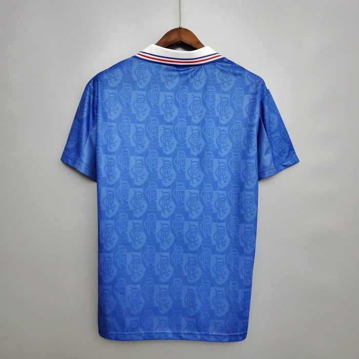 Camiseta Retro Rangers FC 1996-97 - Fútbol Club Vintage