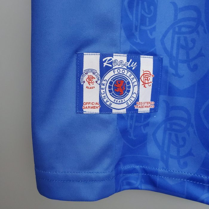 Camiseta Retro Rangers FC 1996-97 - Fútbol Club Vintage