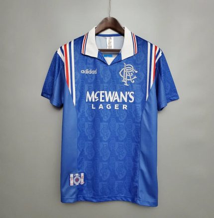 Camiseta Retro Rangers FC 1996-97 - Fútbol Club Vintage