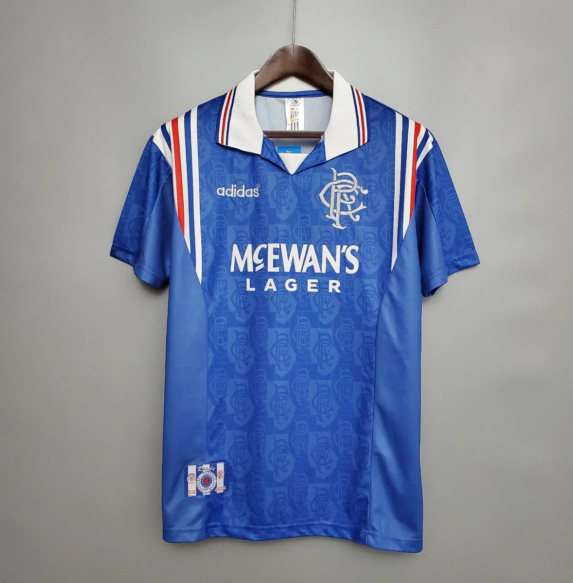 Camiseta Retro Rangers FC 1996-97 - Fútbol Club Vintage