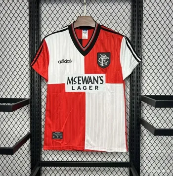 Camiseta Retro Rangers FC Visitante 1995-96 - Fútbol Club Vintage