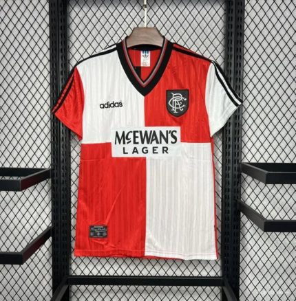 Camiseta Retro Rangers FC Visitante 1995-96 - Fútbol Club Vintage