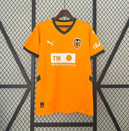 Camiseta Valencia Visitante 3ª 2024-25 - Fútbol Club Vintage