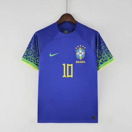 Camiseta Retro Brasil 2022 Neymar JR - Fútbol Club Vintage