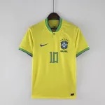 Camiseta Retro Brasil 2022 Neymar JR - Fútbol Club Vintage