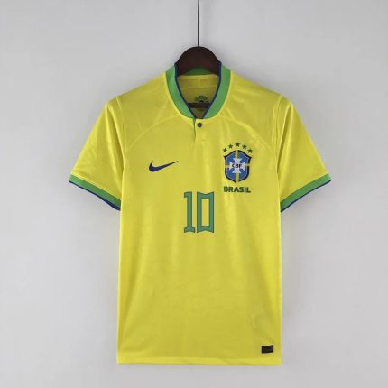 Camiseta Retro Brasil 2022 Neymar JR - Fútbol Club Vintage