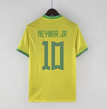 Camiseta Retro Brasil 2022 Neymar JR - Fútbol Club Vintage
