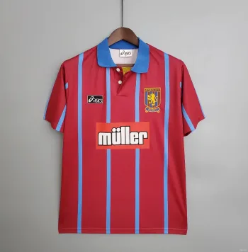 Camiseta Retro Aston Villa 1993-95 - Fútbol Club Vintage