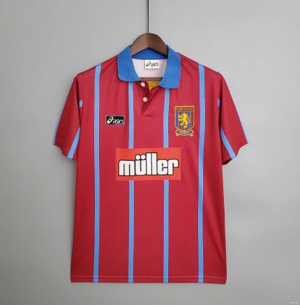 Camiseta Retro Aston Villa 1993-95 - Fútbol Club Vintage