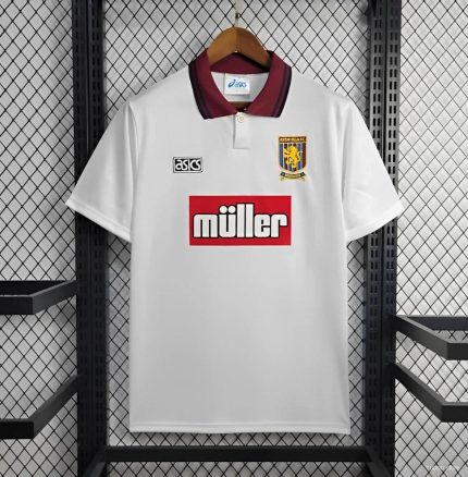 Camiseta Retro Aston Villa Visitante 1994-95 - Fútbol Club Vintage