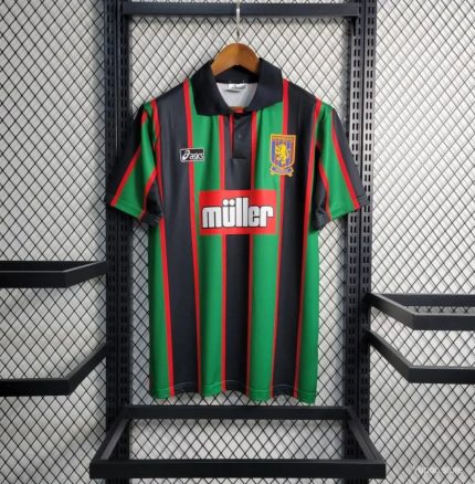 Camiseta Retro Aston Villa Visitante 1993-95 - Fútbol Club Vintage