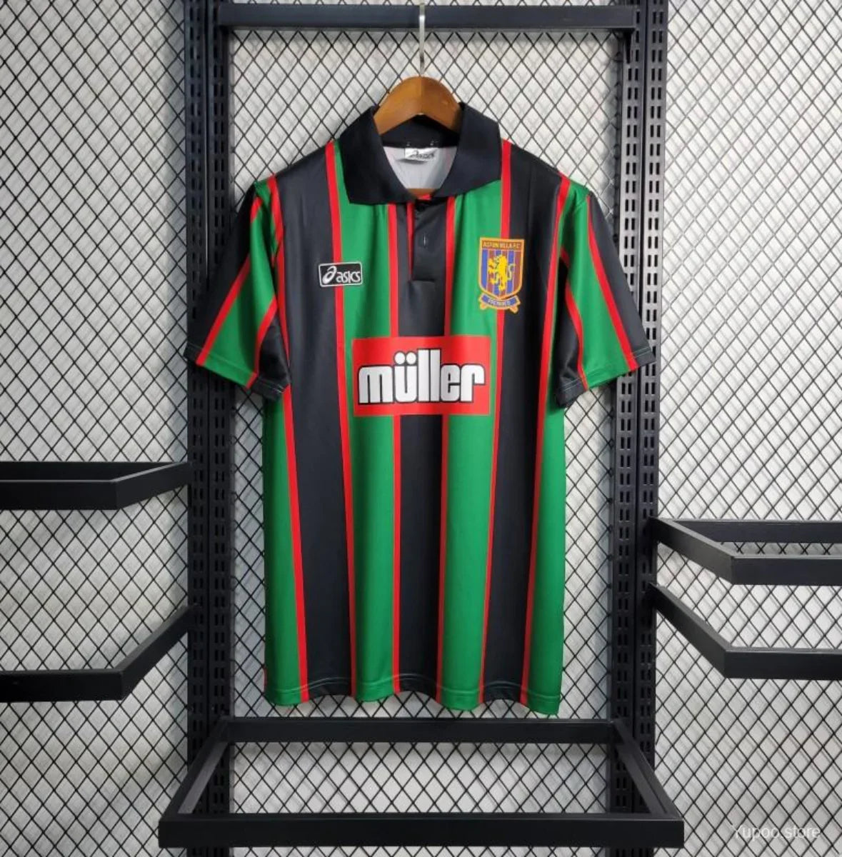 Camiseta Retro Aston Villa Visitante 1993-95 - Fútbol Club Vintage