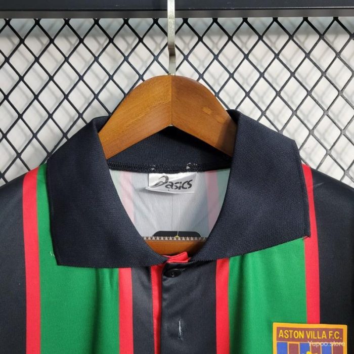 Camiseta Retro Aston Villa Visitante 1993-95 - Fútbol Club Vintage