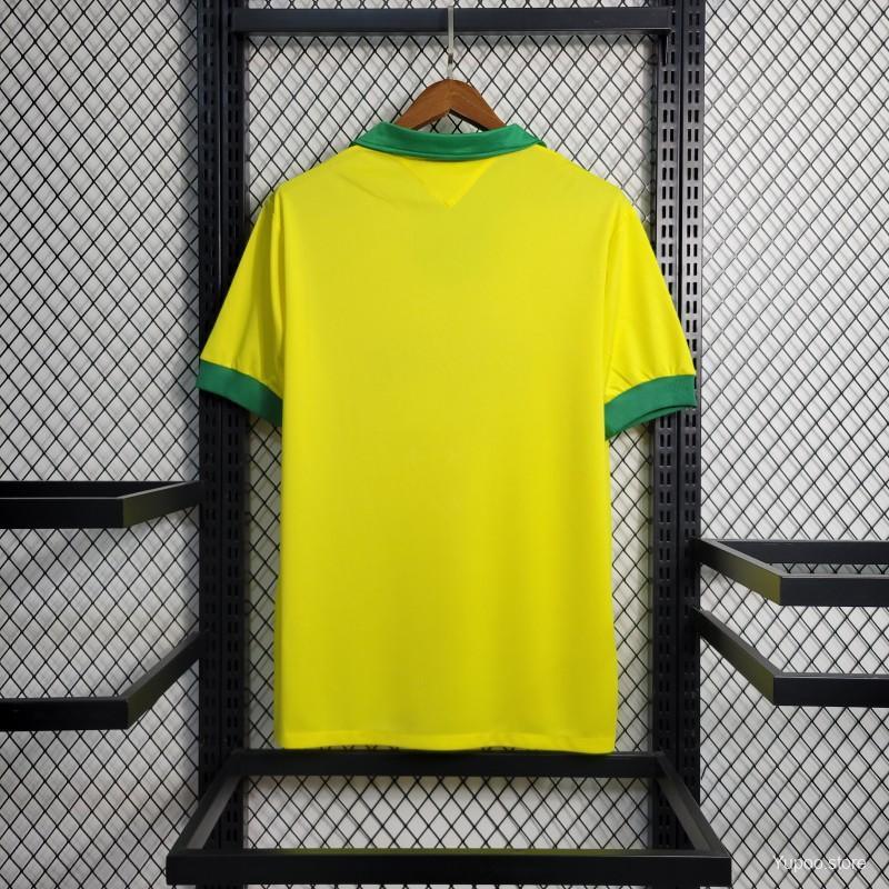 Camiseta Retro Brasil 1958 - Fútbol Club Vintage