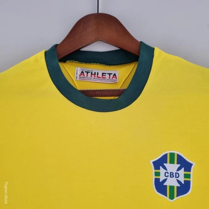 Camiseta Retro Brasil 1970 - Fútbol Club Vintage