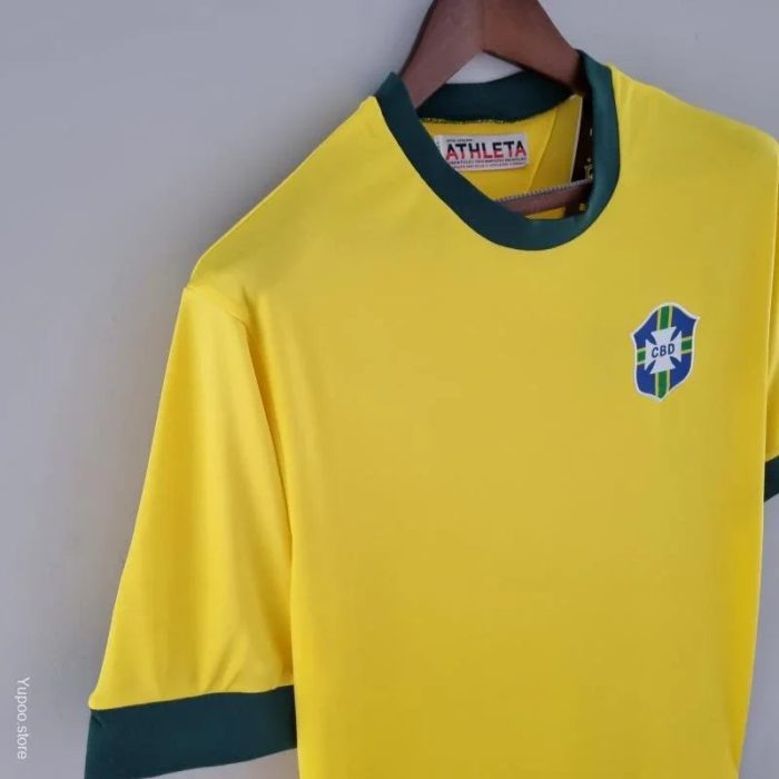 Camiseta Retro Brasil 1970 - Fútbol Club Vintage
