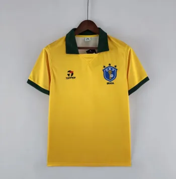 Camiseta Retro Brasil 1988 - Fútbol Club Vintage