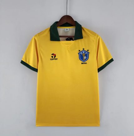 Camiseta Retro Brasil 1988 - Fútbol Club Vintage