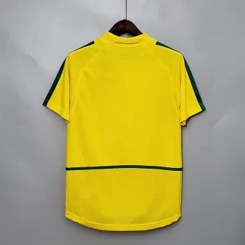 Camiseta Retro Brasil 2002 - Fútbol Club Vintage