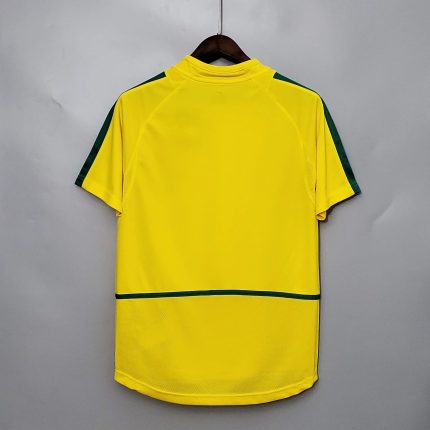 Camiseta Retro Brasil 2002 - Fútbol Club Vintage