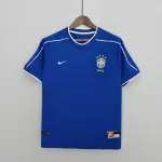 Camiseta Retro Brasil Visitante 1998 - Fútbol Club Vintage