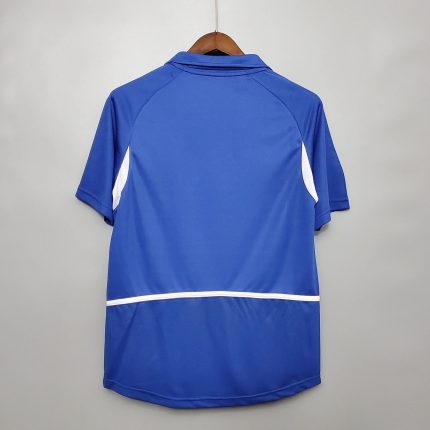 Camsieta Retro Brasil Visitante 2002 - Fútbol Club Vintage