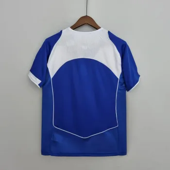 Camiseta Retro Brasil Visitante 2004 - Fútbol Club Vintage