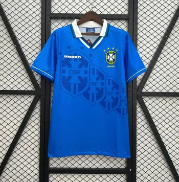 Camiseta Retro Brasil Visitante 1993-94 - Fútbol Club Vintage