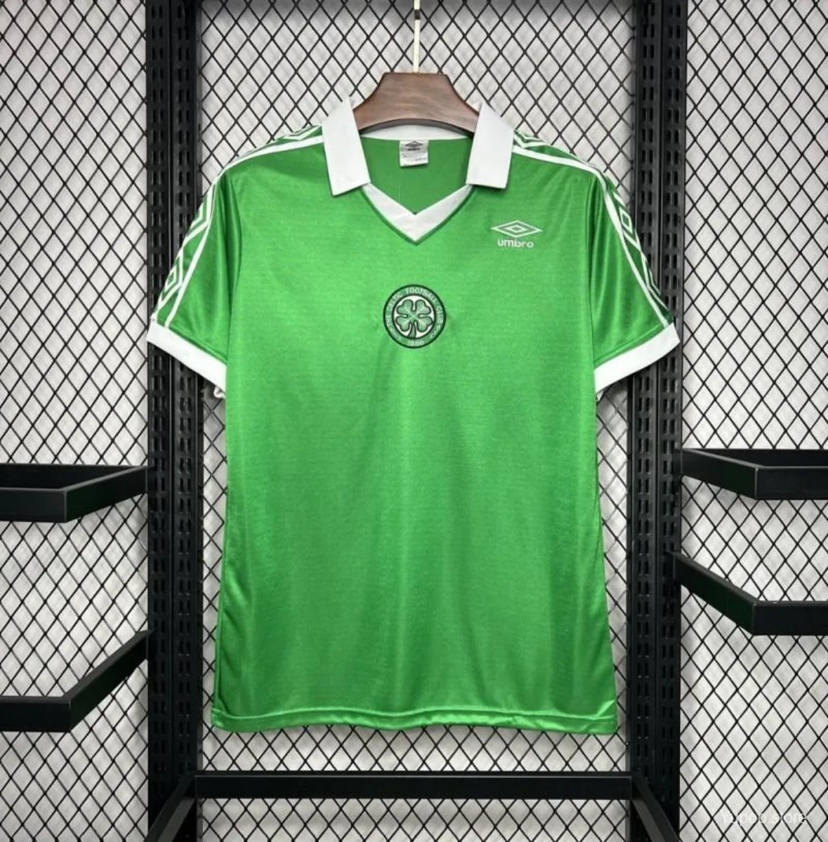 images Camiseta Retro Celtic Glasgow 1980 - Imagen 1