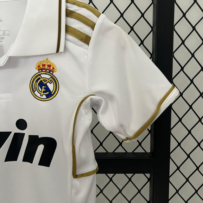 Retro Real Madrid Niños 2011-12 - Fútbol Club Vintage