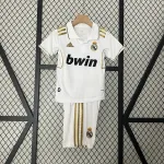 Retro Real Madrid Niños 2011-12 - Fútbol Club Vintage