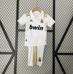 Retro Real Madrid Niños 2011-12 - Fútbol Club Vintage