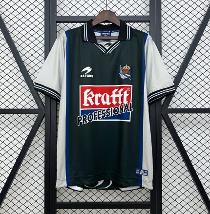 Camiseta Retro Real Sociedad Visitante 2000-02 - Fútbol Club Vintage