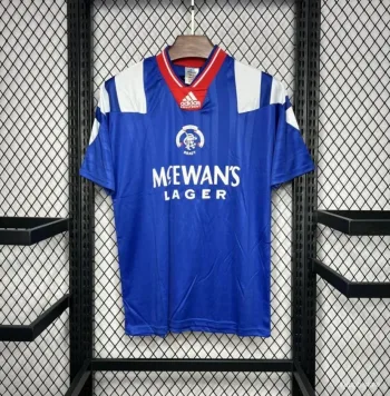 Camiseta Retro Rangers FC 1992-94 - Fútbol Club Vintage