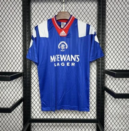 Camiseta Retro Rangers FC 1992-94 - Fútbol Club Vintage