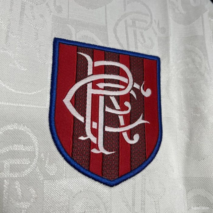 Camiseta Retro Rangers FC Visitante 1996-97 - Fútbol Club Vintage