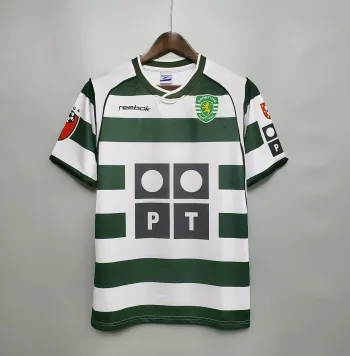 Camiseta Retro Sporting Club de Portugal 2001-03 - Fútbol Club Vintage