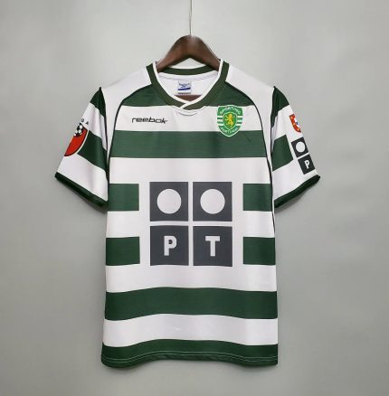 Camiseta Retro Sporting Club de Portugal 2001-03 - Fútbol Club Vintage