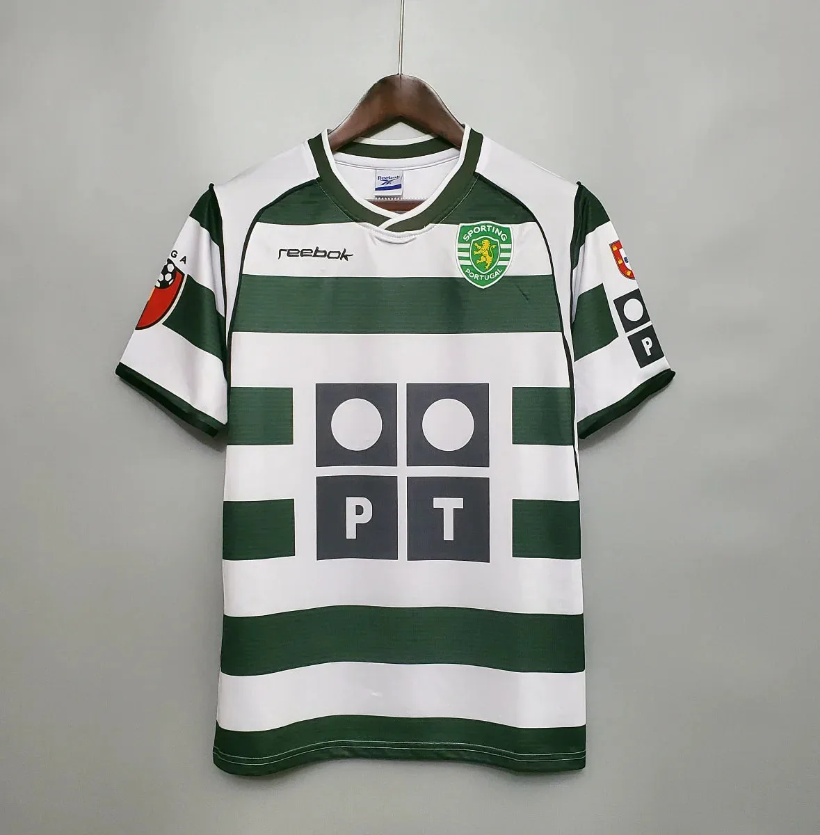 images Camiseta Retro Sporting Club de Portugal 2001-03 - Fútbol Club Vintage