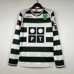 Camiseta Retro Sporting Club de Portugal Manga Larga 2001-03 - Fútbol Club Vintage