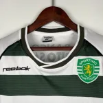 Camiseta Retro Sporting Club de Portugal Manga Larga 2001-03 - Fútbol Club Vintage