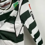 Camiseta Retro Sporting Club de Portugal Manga Larga 2001-03 - Fútbol Club Vintage