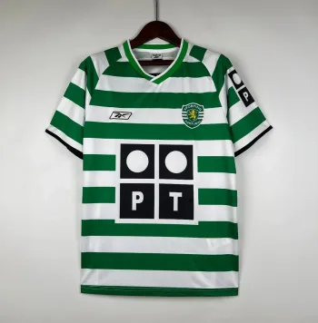 Camiseta Retro Sporting Club de Portugal 2003-04 - Fútbol Club Vintage