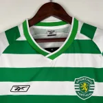 Camiseta Retro Sporting Club de Portugal 2003-04 - Fútbol Club Vintage