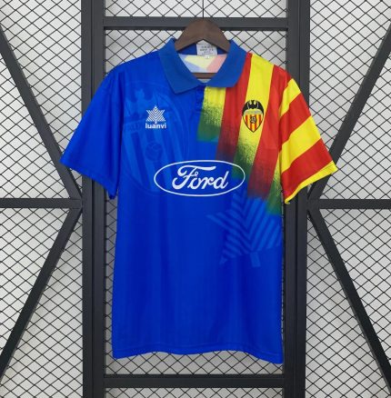 Camiseta Retro Valencia Visitante 1995-96 - Fútbol Club Vintage
