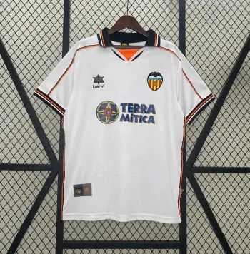 Camiseta Retro Valencia 1999-00 - Fútbol Club Vintage
