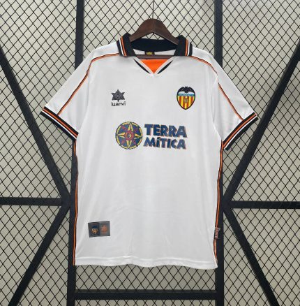 Camiseta Retro Valencia 1999-00 - Fútbol Club Vintage