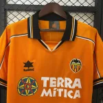 Camiseta Retro Valencia Visitante 1999-00 - Fútbol Club Vintage